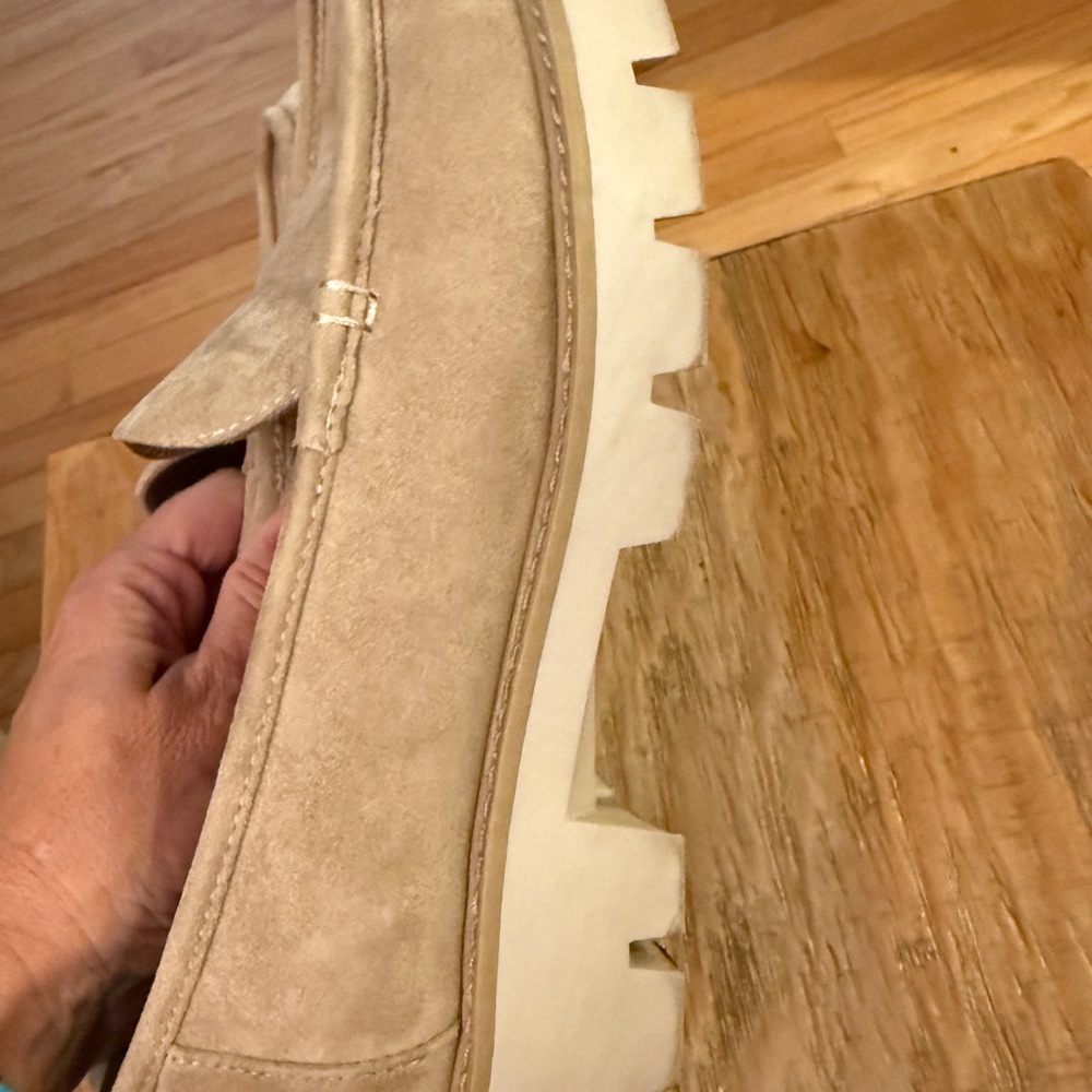 Sonoma Tan Suede Loafers - Picture 5 of 7